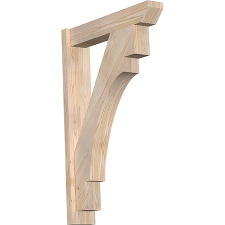 Ekena Millwork Merced Slat Smooth Outlooker, Douglas Fir, 5 1/2"W x 26"D x 38"H OUT06X26X38MRC06SDF